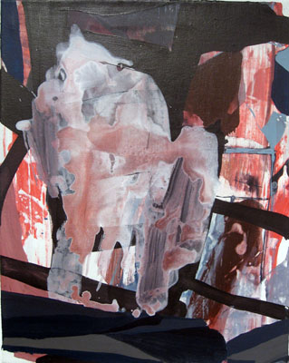 Pat Berran, TW (2007), Acrylic, oil on canvas, 20” X 16”, $1,600