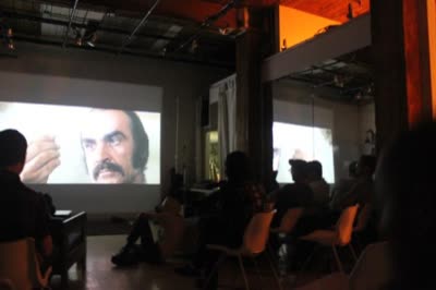 Zardoz on the screen, 24 August 2011.