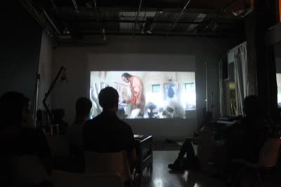 Zardoz on the screen, 24 August 2011.