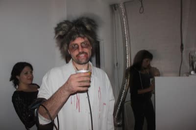 Halloween movie night, 26 October 2011.