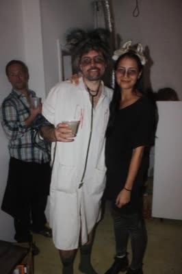 Halloween movie night, 26 October 2011.