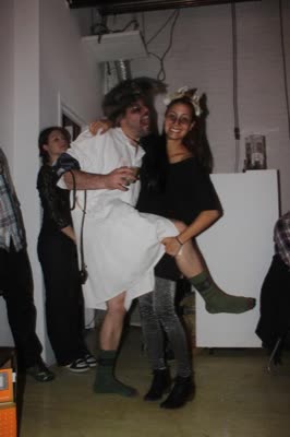 Halloween movie night, 26 October 2011.