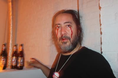 Halloween movie night, 26 October 2011.