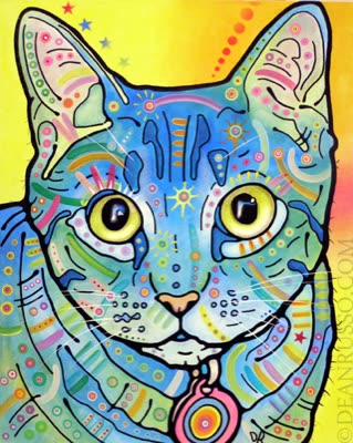 Dean Russo, Maya, 2008, acrylic on canvas.