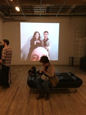 Projected photographs, Tonchi Antunovic, 13 April 2016.