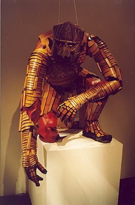 Atixipman, in the gallery, 2007.