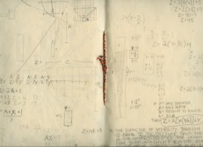 Jason Gandy, sketchbook pages, 2007.