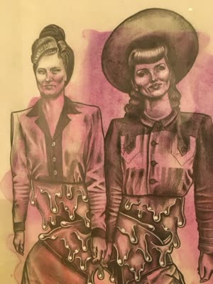 Aline Maggy Decat, drawing from Cerberus, 22 April 2016.