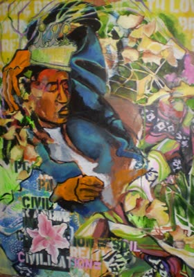Alexandra Coveleski, painting.