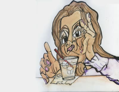 Drawing from the exhibition.