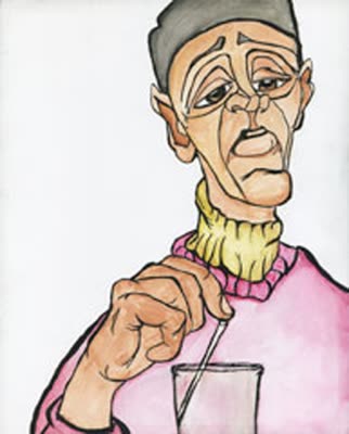 Mollie Roth, drawing.