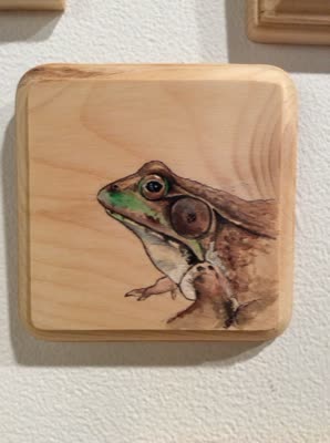 Diana Teeter, frog, from the 365 day project, 2015–2016.