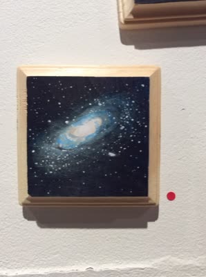 Diana Teeter, galaxy, from the 365 day project, 2015–2016.