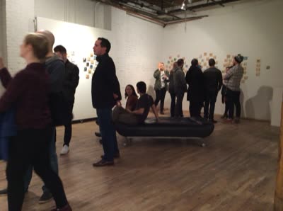 Opening reception, 10 April 2016.