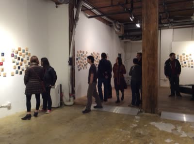 Opening reception, 10 April 2016.