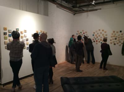 Opening reception, 10 April 2016.