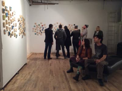 Opening reception, 10 April 2016.