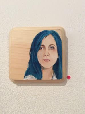 Diana Teeter, self-portrait, from the 365 day project, 2015–2016.