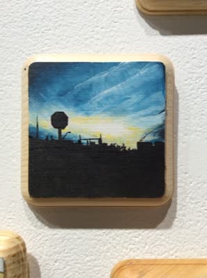 Diana Teeter, dusk skyline, from the 365 day project, 2015–2016.