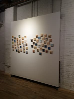 Installation view, 10 April 2016.