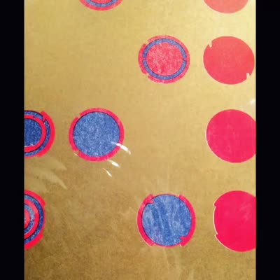 Risograph print in the show, 8 August 2016.