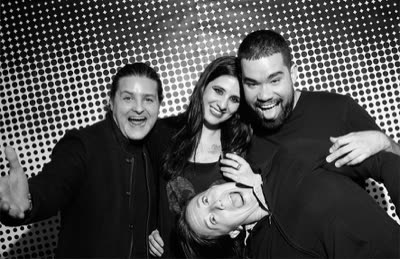 Photo booth on the night of the screening, 21 November 2015.