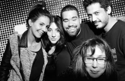 Photo booth on the night of the screening, 21 November 2015.