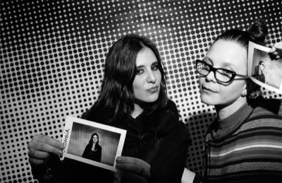 Photo booth on the night of the screening, 21 November 2015.