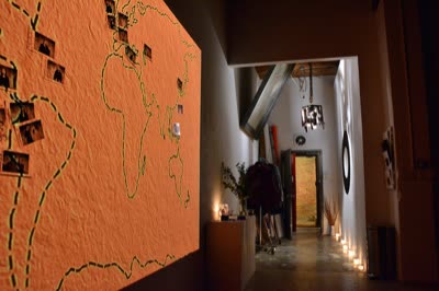The gallery on the night of the screening, 21 November 2015.