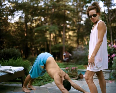 Amanda Dandeneau, Mom and Adam, Summer '08, 2008, c-print.