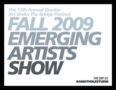 Show card (front), 2009.