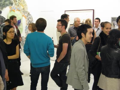Opening reception, 25 September 2009.