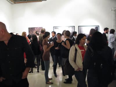 Opening reception, 25 September 2009.