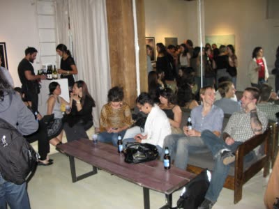 Opening reception, 25 September 2009.