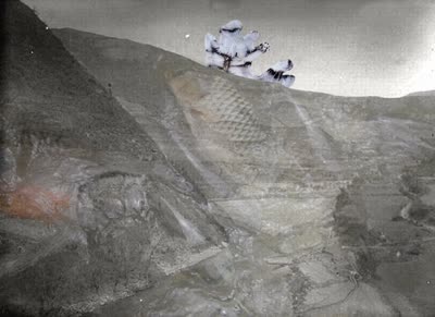 Yunfan Sun, Landscape 1, 2009, digital collage printed on paper, 20 x 16 in.