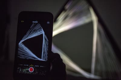 A work seen through a phone’s flash, May 2015.