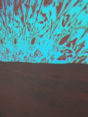 Video projection, 11 April 2016.