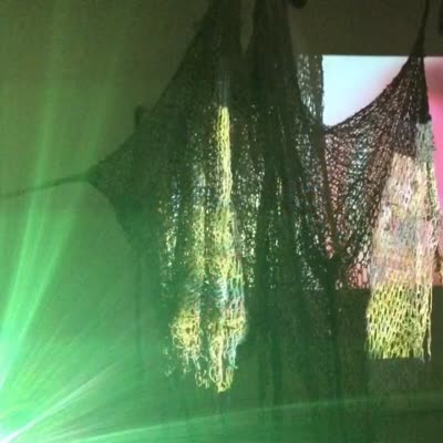 Projection on a net, 7 August 2016.