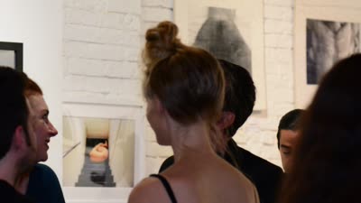 Visitors at INTIMACY, 22 August 2015.