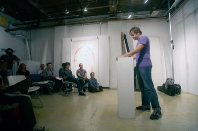 Performance at the closing event, 18 October 2011.