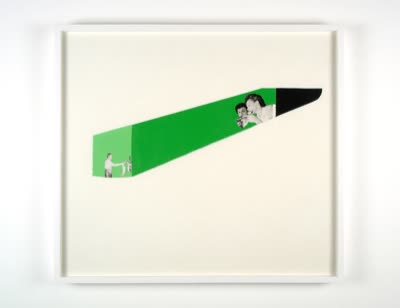 Ian Umlauf, collage.