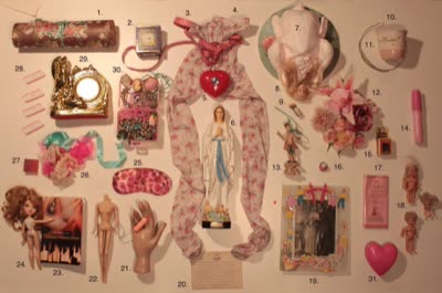 Objects for Marina Markovic’s installation in Pressure Me.