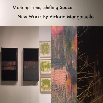 Title wall and works, 26 March 2016.