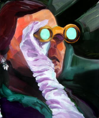 Sunny Payson, Untitled, 2007, oil on paper.