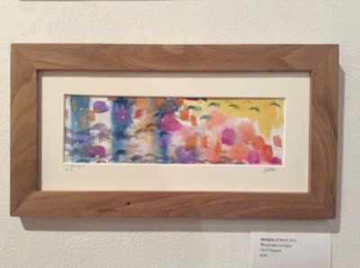 Jaadin Adele, watercolour from Multiples of 30, 14 April 2016.