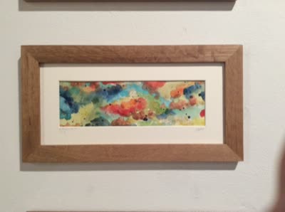 Jaadin Adele, watercolour from Multiples of 30, 14 April 2016.