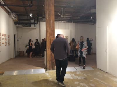 Opening reception, 14 April 2016.