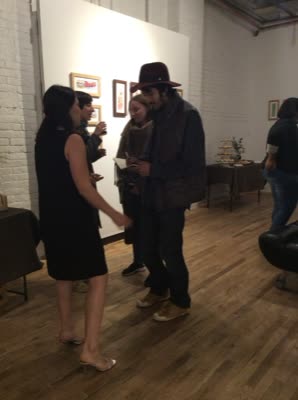 Opening reception, 14 April 2016.