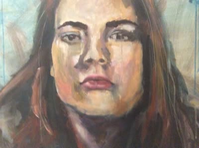 Krystal Floyd, portrait, detail, 28 July 2016.