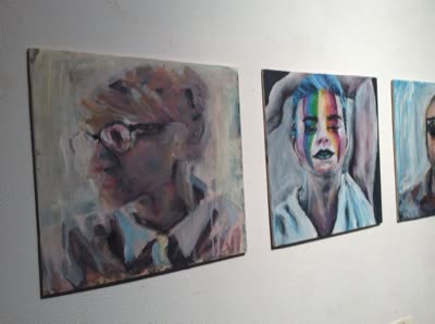 Portraits by Krystal Floyd, 28 July 2016.